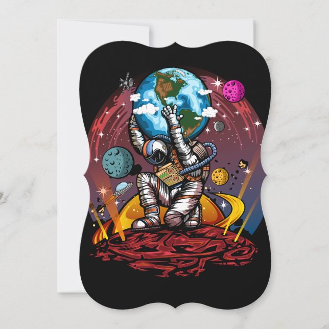 Carte Atlas Space Man (Devant)