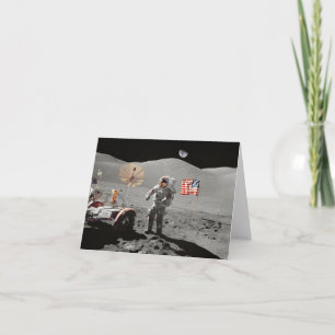 Carte Atterrissage sur la Lune ou est-ce le cas ?