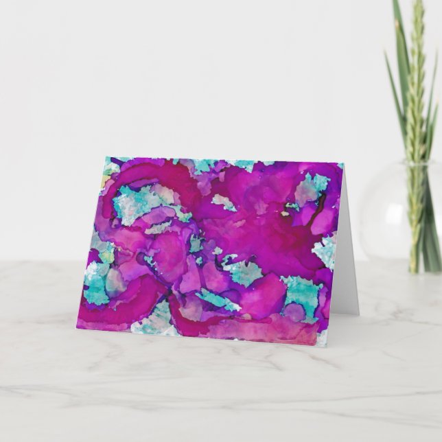 Carte "Attrapez-moi si vous pouvez" - salutation d'art (Devant)