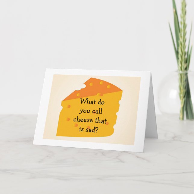 CARTE AU-DESSUS DU FROMAGE DE COLLINE EST "BLEU" SONT "V (Devant)