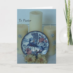 Carte Au pasteur et à la femme