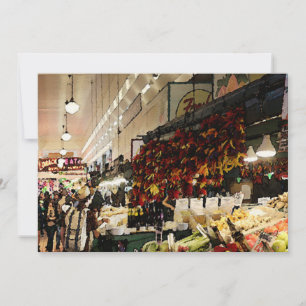 Carte Au stand de légumes