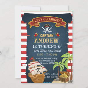 Carte au trésor personnalisée pour l'anniversaire