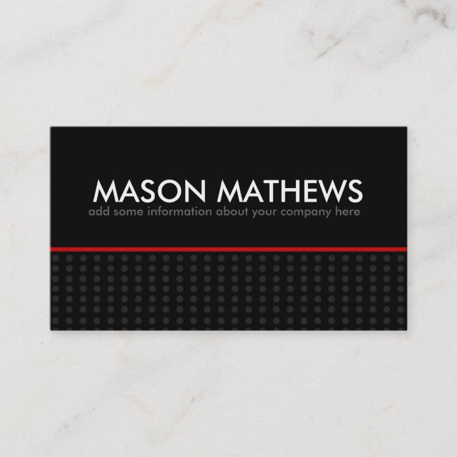 Carte audacieuse de profil (Devant)