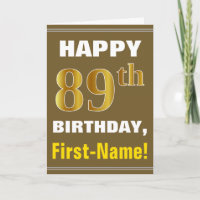 Audacieux, Brown, anniversaire d'or de Faux