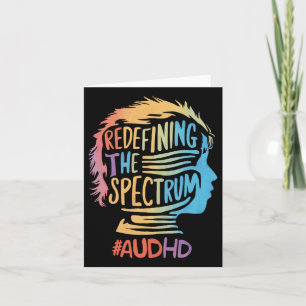 Carte Audhd Autisme Adhd Spectre Autiste Neurodiversité