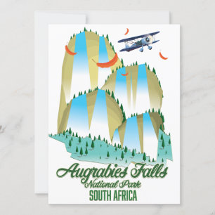 Carte Augrabies Falls National Park Afrique du Sud