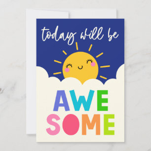 Carte Aujourd'Hui Sera Super