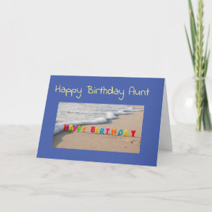 CARTE AUNT ESPÈRE QUE VOTRE ANNIVERSAIRE EST COMME UNE J