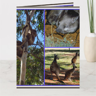 Carte Aussie Annals Photo Collage,