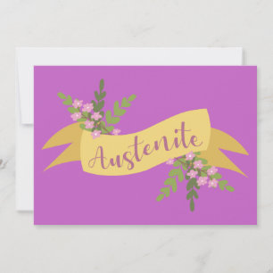 Carte Austenite I