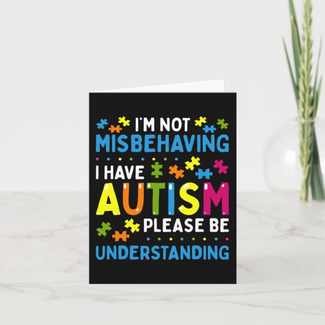 Carte Autism (Devant)