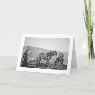 Carte Autochtones des Cris de l'Ouest du Canada, c.1