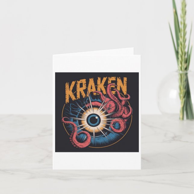 Carte Autocollant d'horreur vintage2  (Devant)