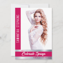 Carte Autographe Berry Shine pour les participants