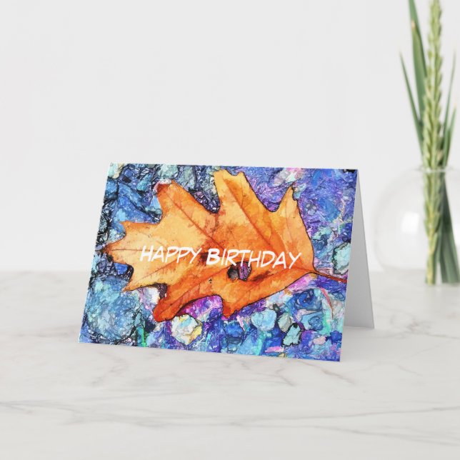 CARTE AUTOMNE (Devant)