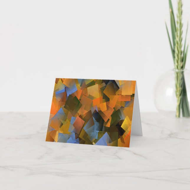 Carte Automne au bord de la rivière.... (Devant)