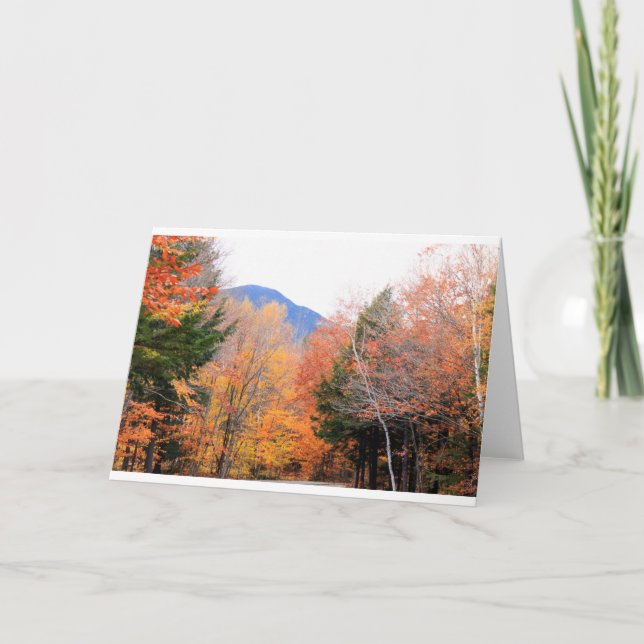 Carte Automne au Maine (Devant)