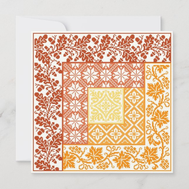 Carte Automne du Cabine de journal (Devant)