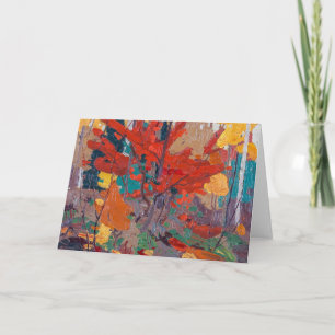 Carte Automne   Tom Thomson  