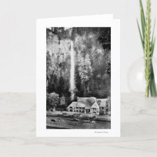 Carte Automnes de Multnomah et photographie de loge