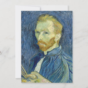 Carte Autoportrait Vincent van Gogh