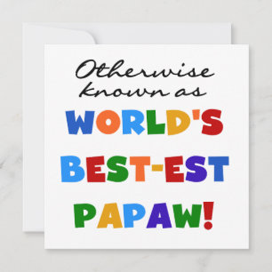Carte Autrement T-shirts et cadeaux connus de la papaye