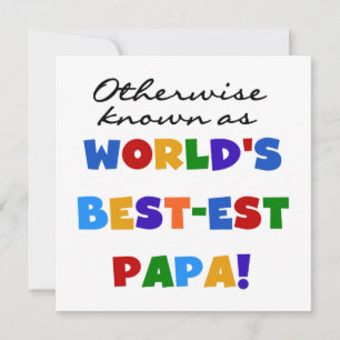 Carte Autres Meilleurs Tshirts et cadeaux Papa