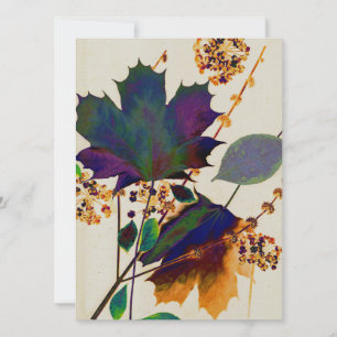 Carte Autumn Leaves