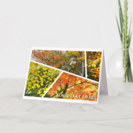 Carte Autumn Leaves
