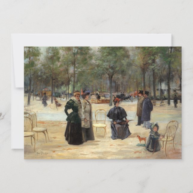 Carte Aux Champs-Élysées | Louis Abel-Truchet (Devant)