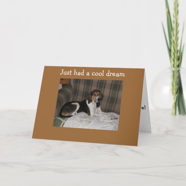 CARTE AVAIT UN RÊVE, TU AS 40 ANS ! PAS MOI ! (Devant)