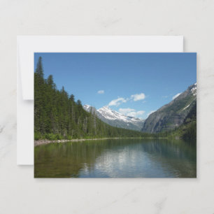 Carte Avalanche Lake I dans le parc national de Glacier