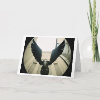 Carte Avec des ailes grandes ouvertes…