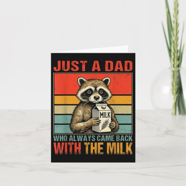 Carte Avec La Fête des pères Lait Première Fois Papa Nou (Devant)