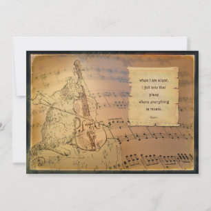 Carte avec poème Rumi