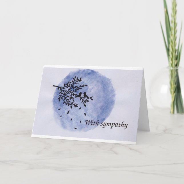 Carte avec sympathie (Devant)