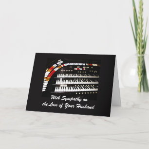 Carte Avec sympathie, Perte de Mari, Ancien Organe
