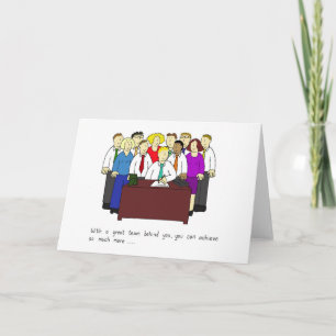 Carte Avec une grande équipe, vous pouvez obtenir plus.