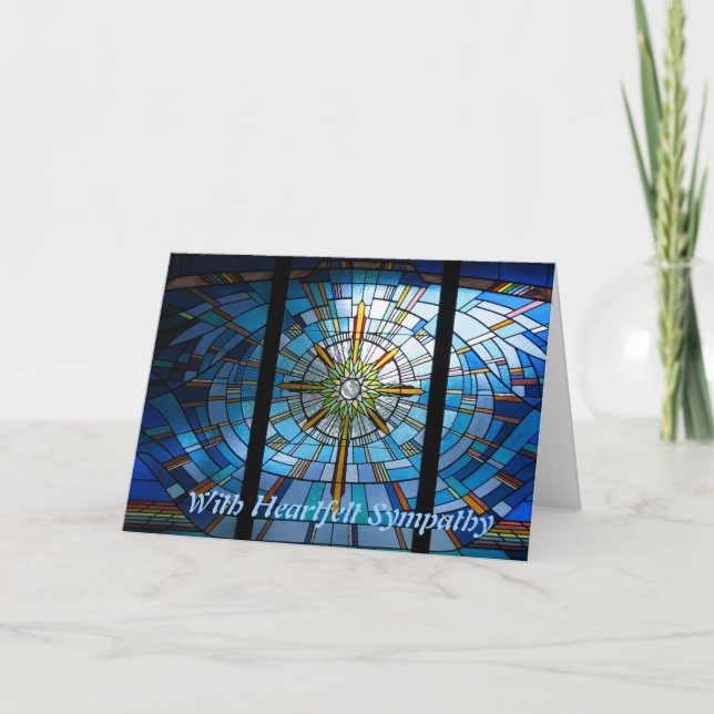 Carte Avec une profonde sympathie (Devant)