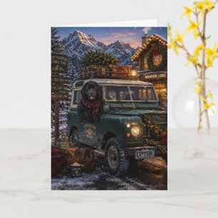 Carte Aventure de Noël à Terre-Neuve dans les Montagnes