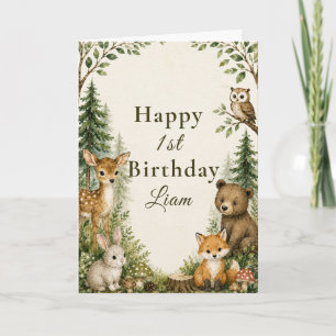 Carte Aventurier des Bois Premier Anniversaire