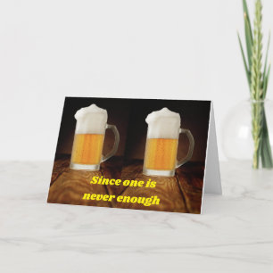 CARTE AVEZ "2" APRÈS TOUT C'EST VOTRE ANNIVERSAIRE*