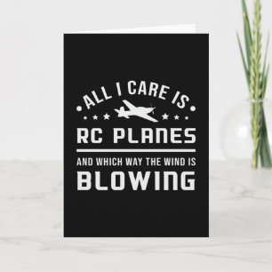 Carte Avion RC Avion Pilote Tout ce dont je m'occupe Pla