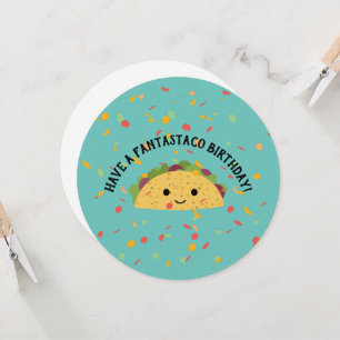 Carte Avoir Fantastaco Anniversaire Cute Kawaii Taco
