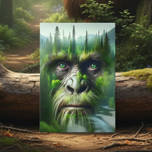 Carte Avoir un anniversaire légendaire Sasquatch