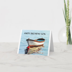 CARTE AVOIR UN "ANNIVERSAIRE" TRÈS HEUREUX À "FILS"