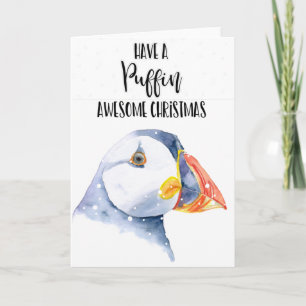 Carte avoir un macaron super couleur d'eau de Noël