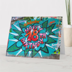 Carte Avoir Un Merveilleux 18ème Anniversaire