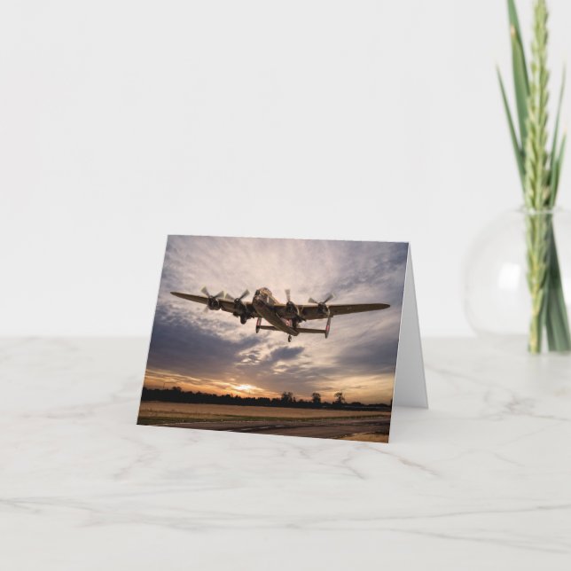 Carte Avro Lancaster KB726 Vera (Devant)